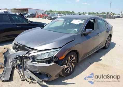 2017 Honda Civic Ex z USA, uszkodzony, nr VIN 2HGFC2F70HH563074